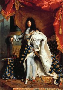 Decorative image, Rigaud, Hyacinthe. Portrait of Louis XIV, 1700–1701. Oil on canvas, 277x194cm. Paris, the Louvre. Courtesy of Wikimedia Commons. 