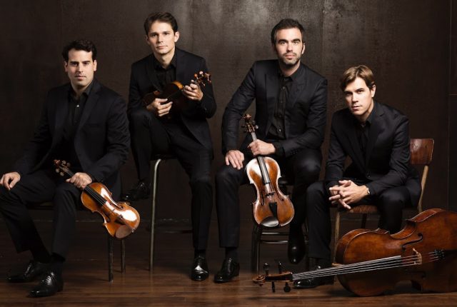 Photograph of Modigliani Quartet, photo credit: Luc Braquet