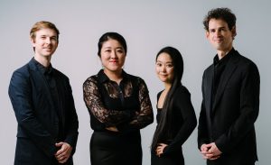 Photo of Webern Quartet members